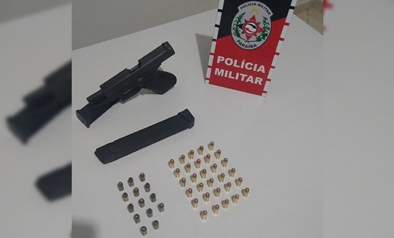 Polícia Militar e Civil prendem homem por porte ilegal de arma de fogo em Brejo do Cruz