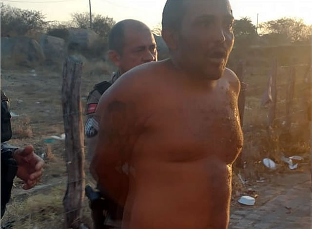 Homem é preso após espetar mulher na cidade de Cajazeiras