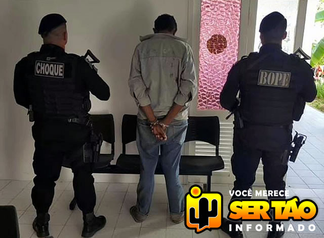Foragido da Justiça do RN é preso pela Polícia Militar em São Bentinho