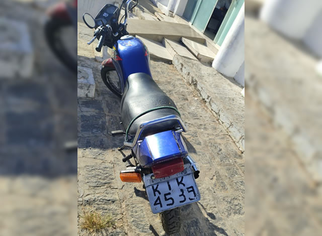 ROTAM apreende adolescente com motocicleta adulterada na cidade de Sousa