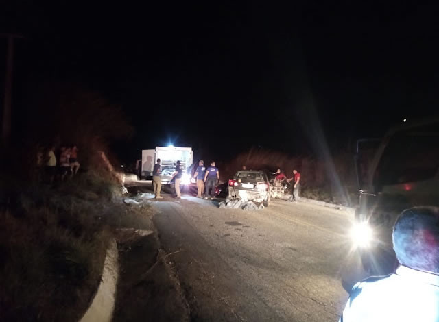 Colisão entre três carros deixa dois mortos e três feridos, na PB-400, entre Cajazeiras e São José de Piranhas