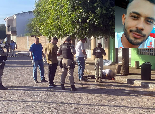 Jovem é assassinado a tiros por policial militar após festa na cidade de Uiraúna