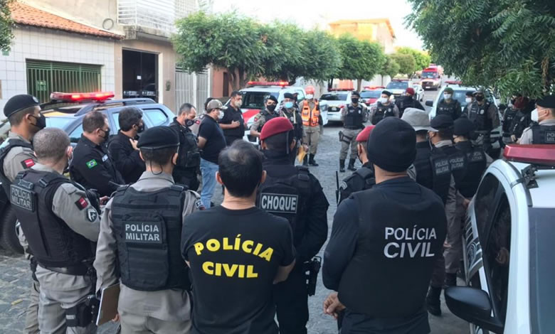 Operação prende líder de organização criminosa e apreende arma e droga em São José de Piranhas e Monte Horebe