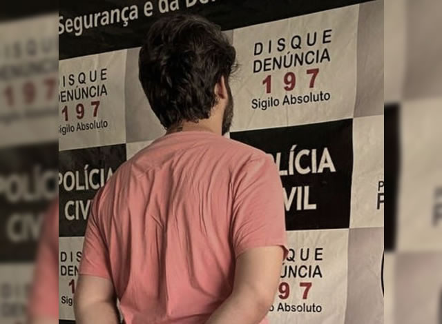 Foragido da Justiça sousense acusado de tráfico de drogas é preso pela DRE, em João Pessoa-PB