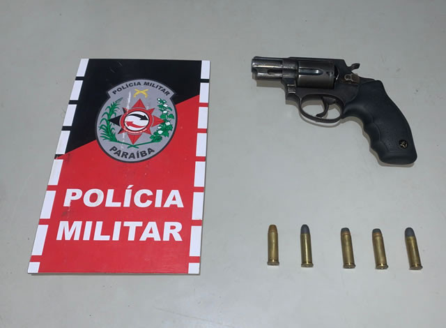 Polícia Militar apreende arma de fogo na cidade de Jericó