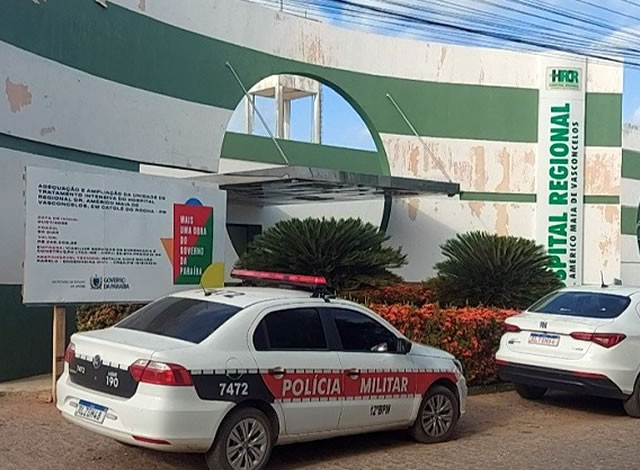 Policial militar é socorrido após ingerir veneno na cidade de Catolé do Rocha