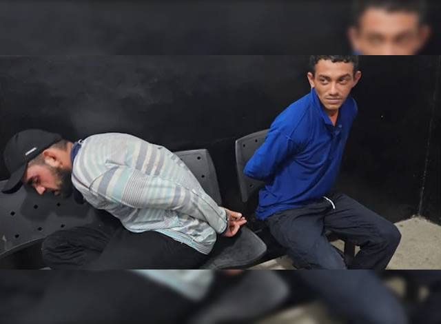 Homens são presos logo após praticarem furto em restaurante na cidade de Cajazeiras