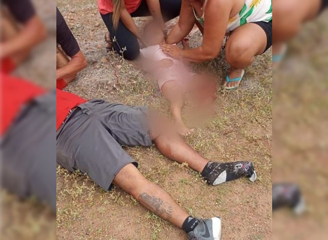 Cinco pessoas ficam feridas em colisão entre carro e moto no município de Triunfo