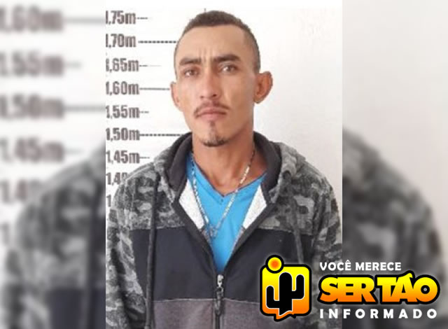 Homem acusado de roubo e tráfico de drogas é preso pela Força Tática na cidade de Sousa