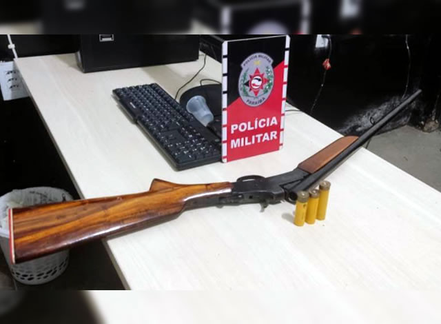 Polícia Militar prende filho acusado de tentar matar o próprio pai, em São José de Piranhas