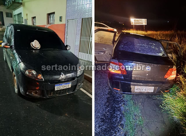 Bandidos armados roubam carro e fazem comerciante refém, em Marizópolis; PM foi acionada e trocou tiros com os criminosos