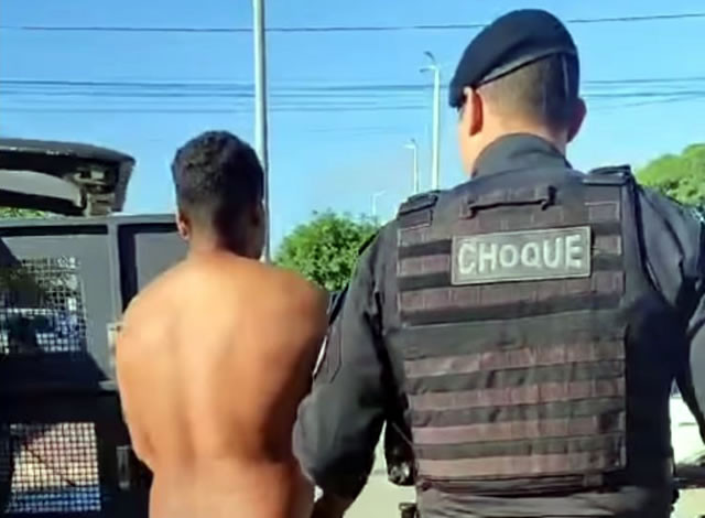 Alagoano acusado de praticar homicídio no estado da Bahia é preso pela Polícia Militar, em Sousa
