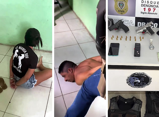 DRACO prende criminosos envolvidos em tentativa de assalto contra empresário em Pombal