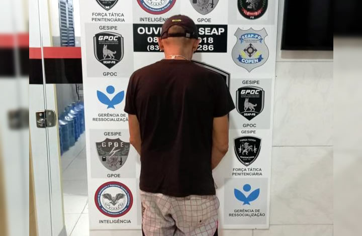 Homem é detido após descumprir medida cautelar na cidade de Cajazeiras