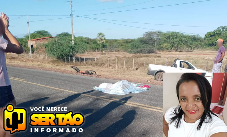 Mulher que seguia em uma bicicleta, morre após ser atropelada por carro no município de Triunfo