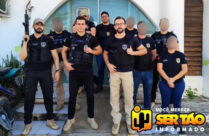 Polícia Civil prende homem e apreende arma, munições e grande quantidade de drogas, em Sousa