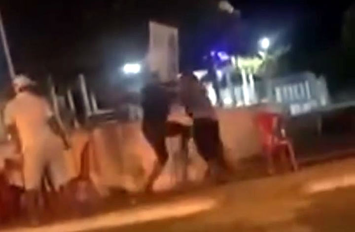 Briga épica entre populares por uma lata de cachaça rivaliza com UFC, em Santa Cruz