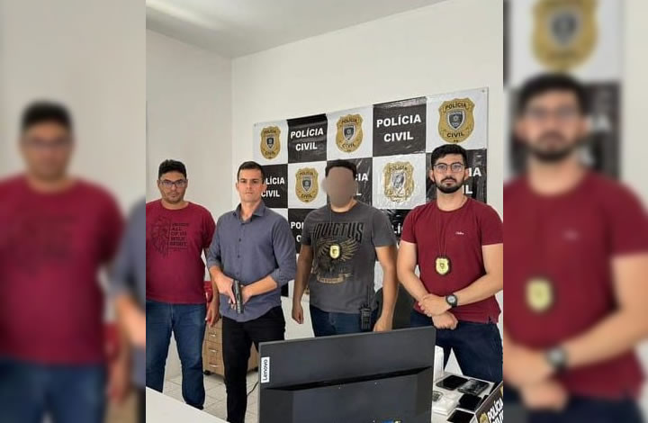 Polícia Civil prende suspeito de agredir a ex-companheira na cidade de Pombal