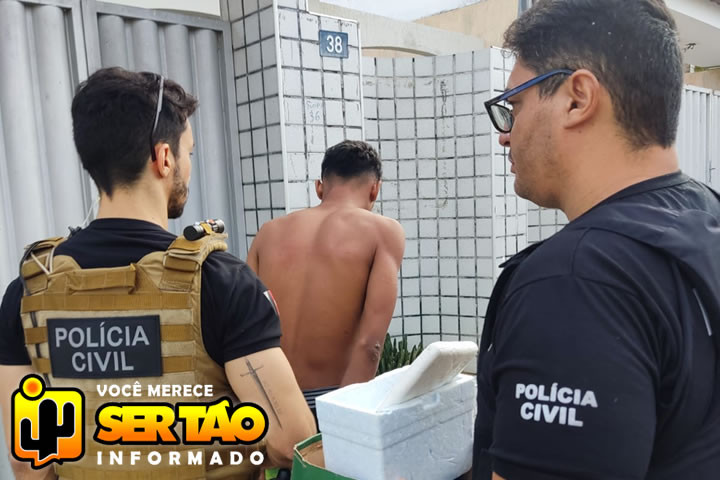 Polícia Civil e Militar apreende sousense e drogas, no município de Coremas