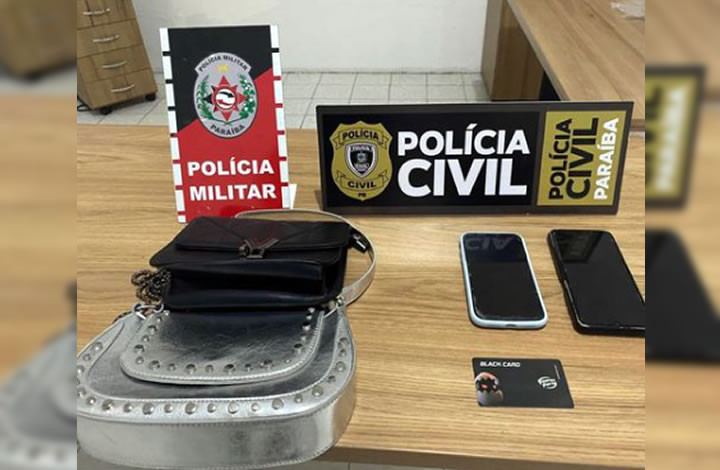 Polícia Militar prende mulheres acusadas de praticarem furtos durante festa na cidade de Pombal