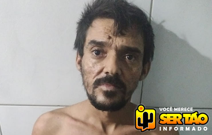 Popular suspeito de praticar furtos e arrombamentos é preso pelo ROTAM na cidade de Marizópolis