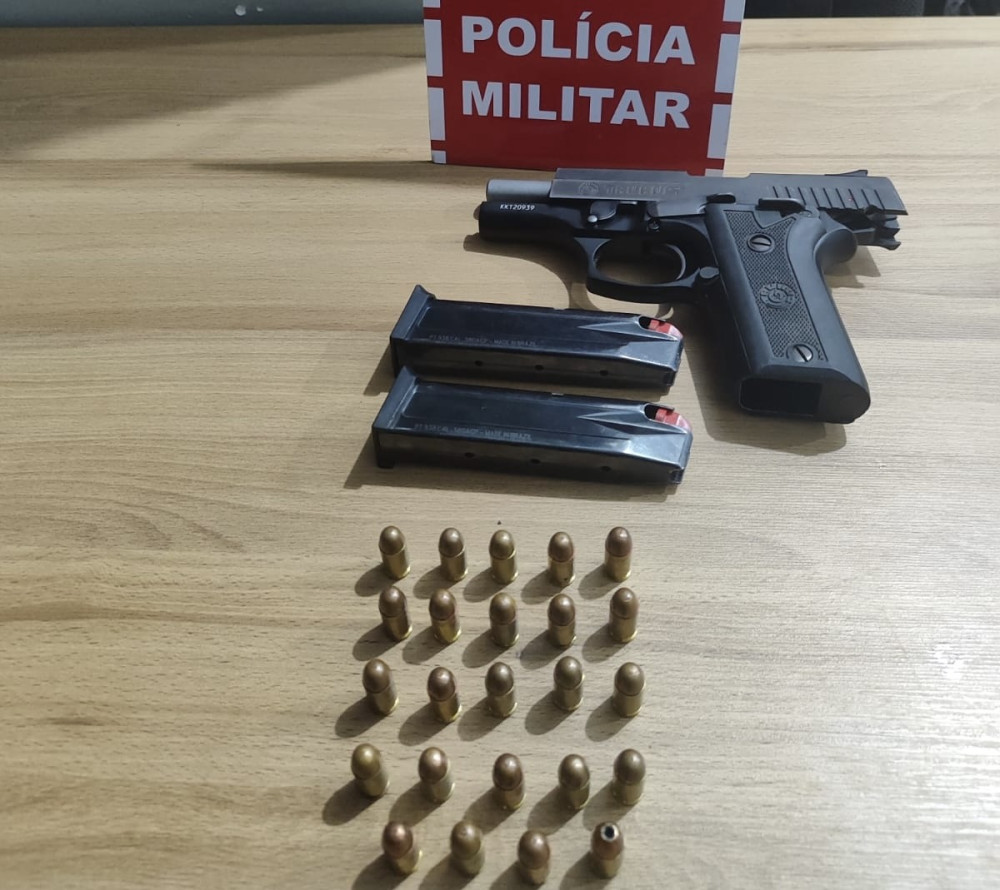 Popular é conduzido à delegacia de Polícia Civil após ser flagrado com pistola em Marizópolis