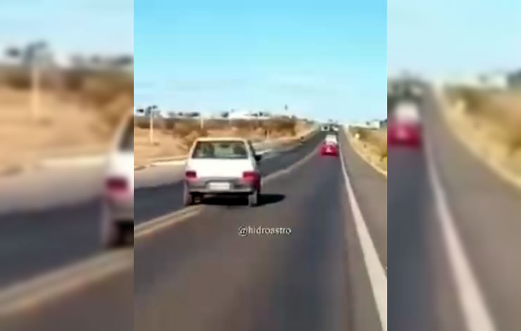 Motorista por pouco não se envolve em um grave acidente na BR-230, em Sousa