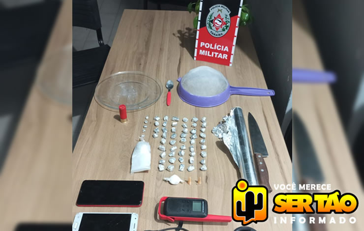 ROTAM prende homens por tráfico de drogas e posse de munição na cidade de Sousa