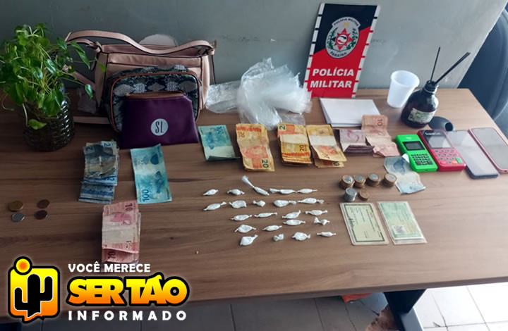 Mulheres são conduzidas à delegacia por tráfico de drogas na cidade de Sousa