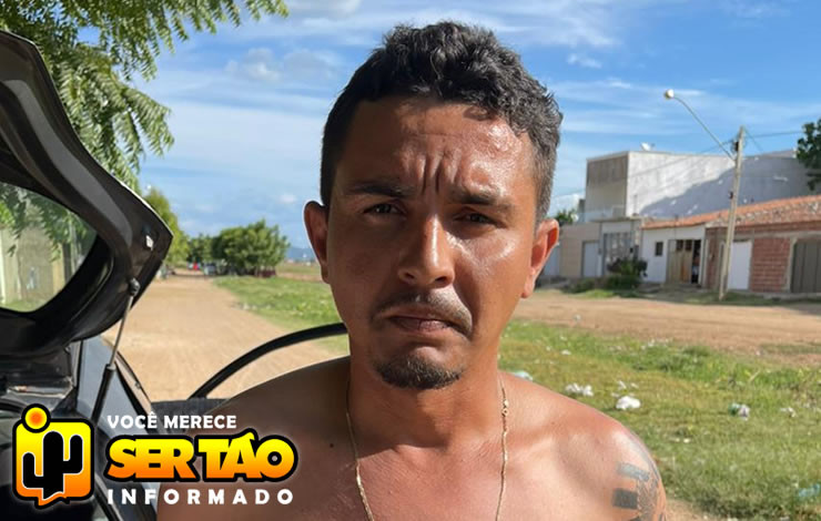Acusado de homicídio com requintes de crueldade em SP é preso pelo ROTAM, em Sousa