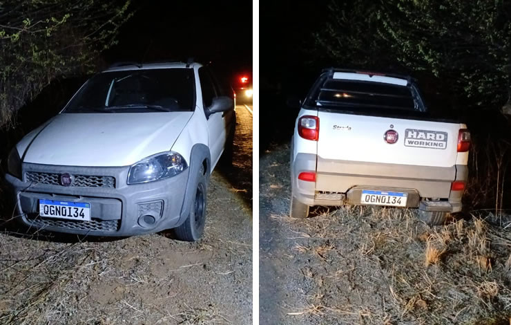 Carro roubado na cidade de Sousa é recuperado pela polícia militar em São José de Piranhas