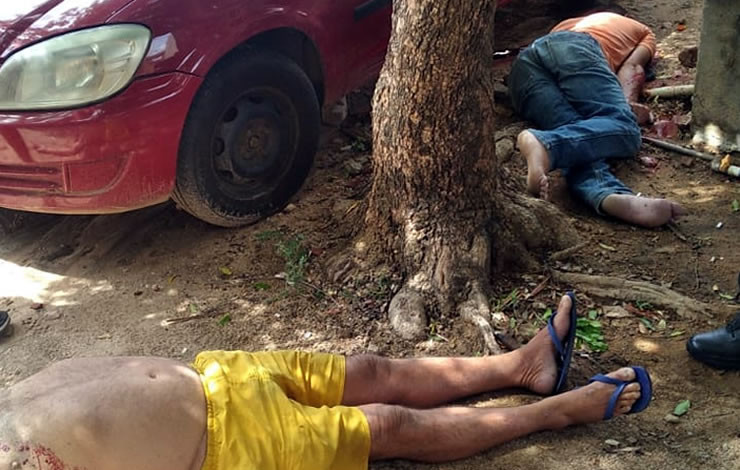 Populares são assassinados a tiros na cidade de Pombal; autoria do crime é desconhecida