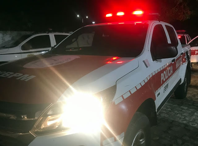 Polícia militar apreende moto adulterada na cidade de Poço José de Moura