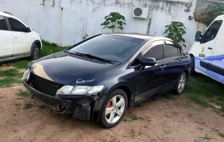 Carro roubado em Nazarezinho é recuperado pela PM no município de São José de Piranhas