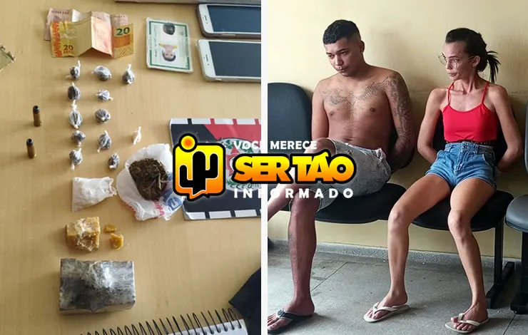 ROTAM apreende drogas, munições e dinheiro em Uiraúna após perseguição