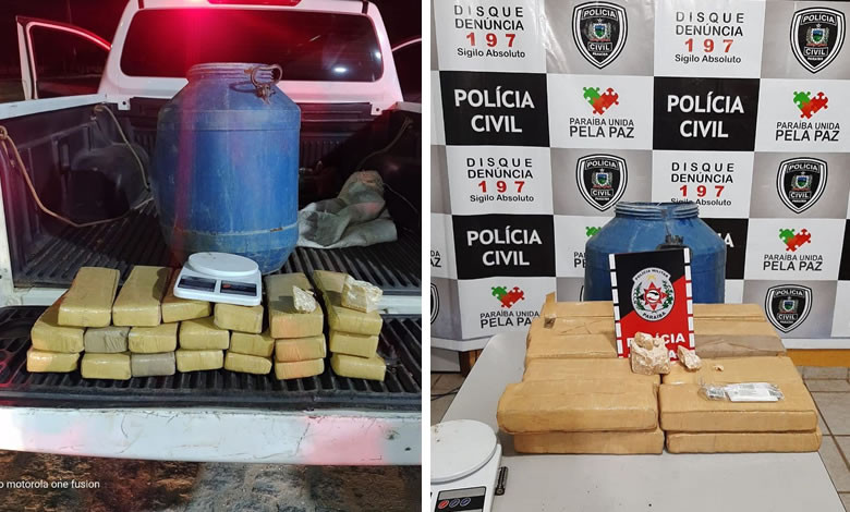 Polícia Militar apreende drogas em casa na cidade de Jericó