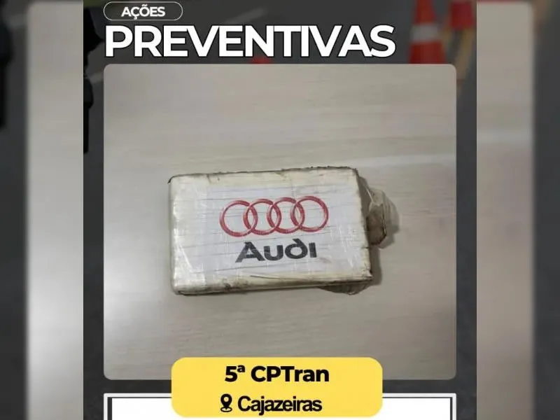 Casal é preso com 1kg de cocaína durante blitz em Cajazeiras