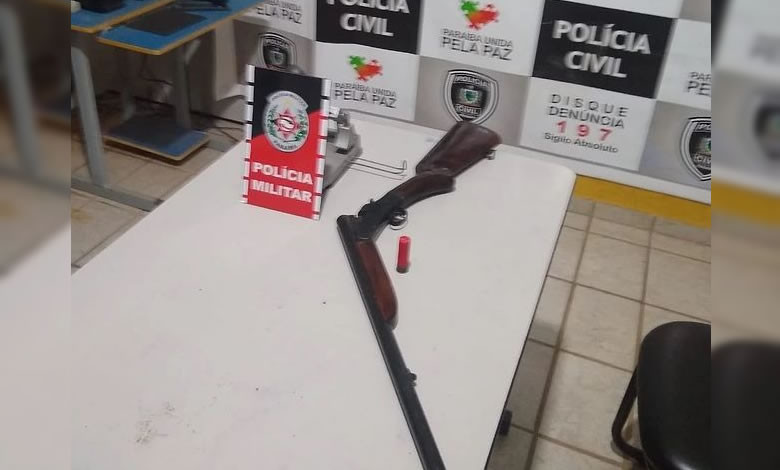 Polícia Militar apreende arma de fogo em poder de jovem na cidade de Catolé do Rocha