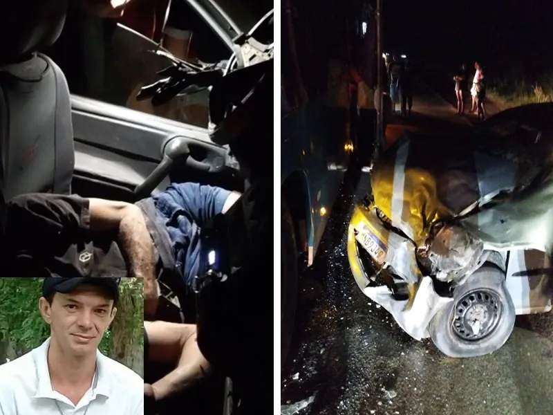 Colisão entre ônibus e carro deixa motorista sem vida na BR-230 em Sousa
