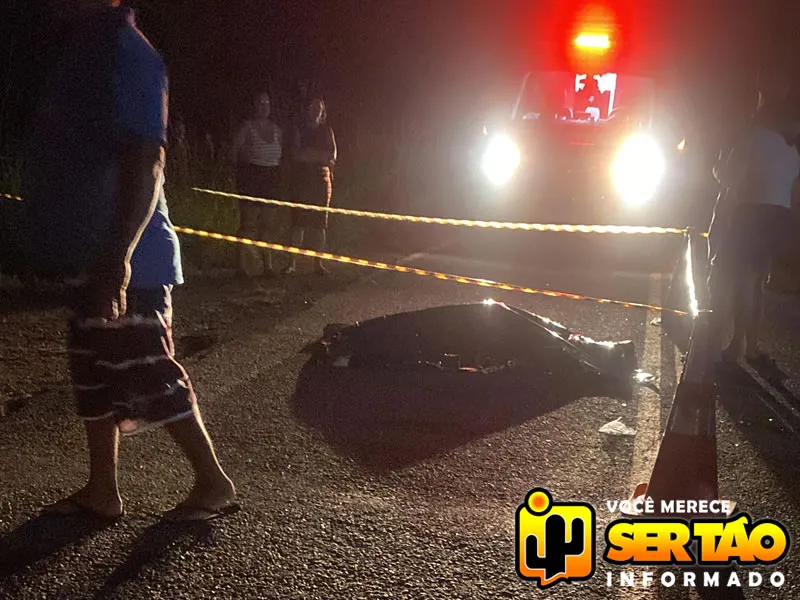Homem morre após sofrer queda de moto entre Nazarezinho e Sousa