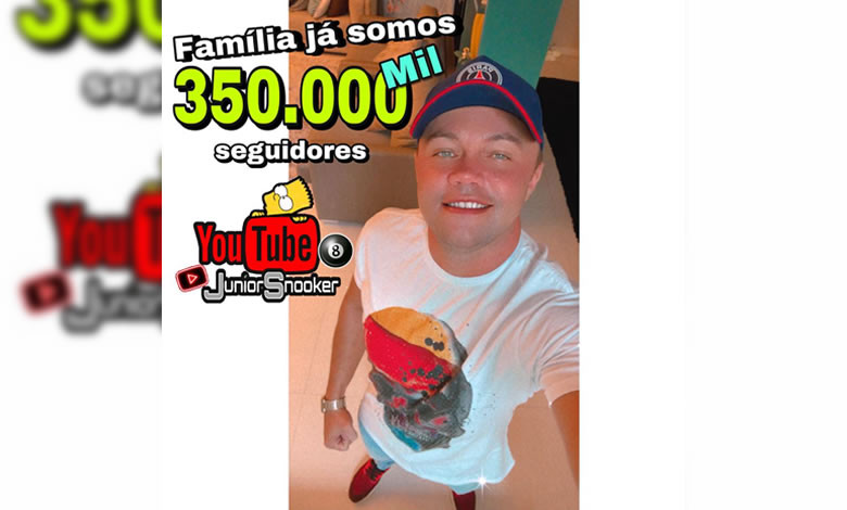 Sousense Júnior Snooker alcança grandes marcas em suas redes sociais; Veja