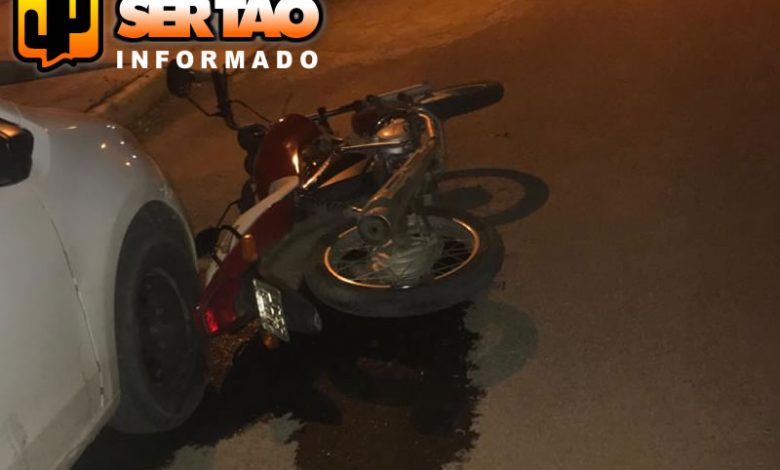 Motocicleta Oficial de Justiça recuperada pela Polícia Militar em Sousa